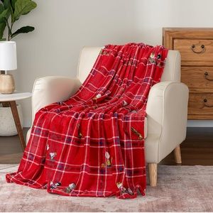 Berkshire Blanket Peanuts® VelvetLoft® Cute Character Snoopy Plush Throw Blanket